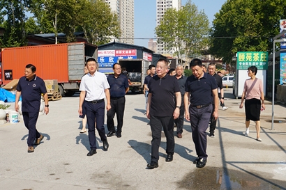 金辉带队赴西安电梯、、汽车工业、、福泰实业等六企两办调研座谈